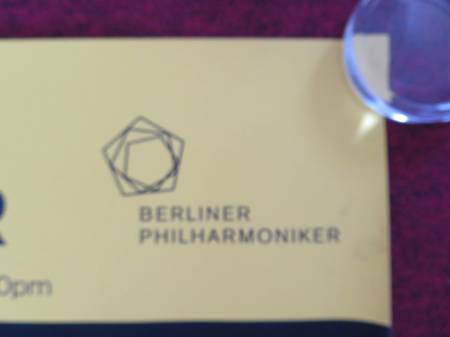 BERLINER PHILHARMONIKA MIDSUMMER NIGHT'S DREAMS UK QUAD ROLLED POSTER 2013 Rendezvous Cinema Movie posters