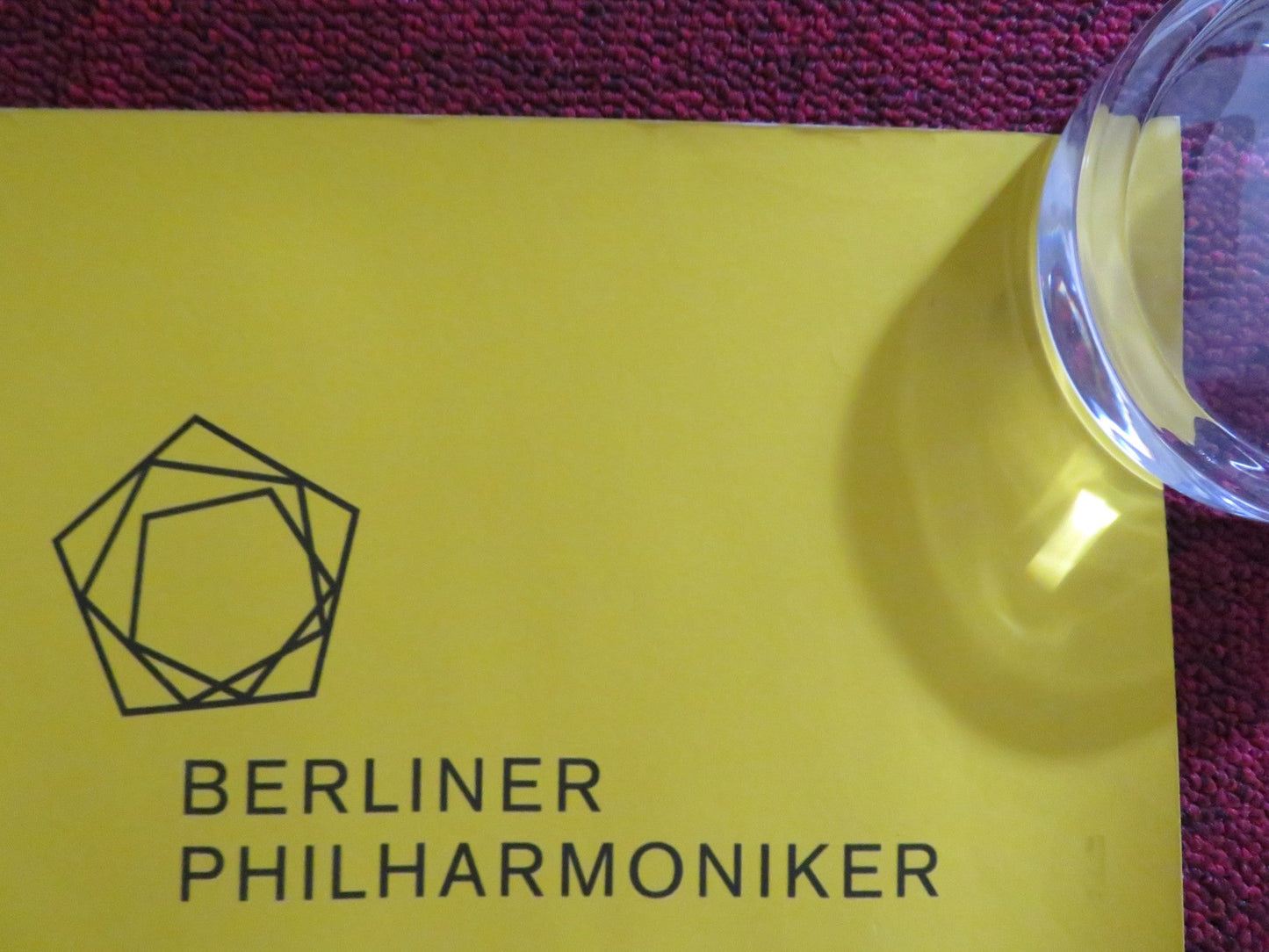 BERLINER PHILHARMONIKA: THE ART OF SONG UK QUAD ROLLED POSTER 2012 Rendezvous Cinema Movie posters