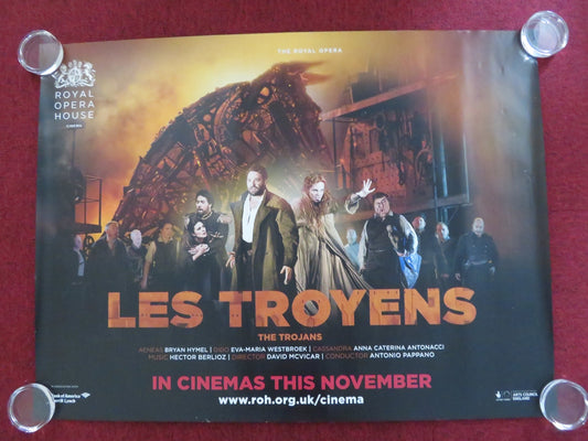 BERLIOZ: LES TROYENS UK QUAD ROLLED POSTER BRYAN HYMEL EVA - MARIE WESTBROEK 2012 Rendezvous Cinema Movie posters