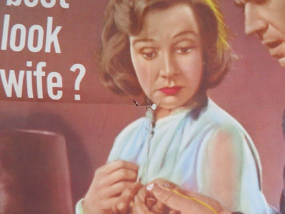 BERMUDA AFFAIR FOLDED US ONE SHEET POSTER KIM HUNTER GARY MERRILL 1956 Movie posters