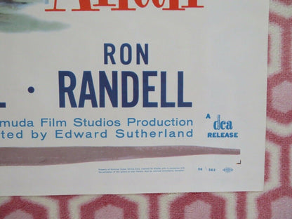 BERMUDA AFFAIR FOLDED US ONE SHEET POSTER KIM HUNTER GARY MERRILL 1956 Movie posters