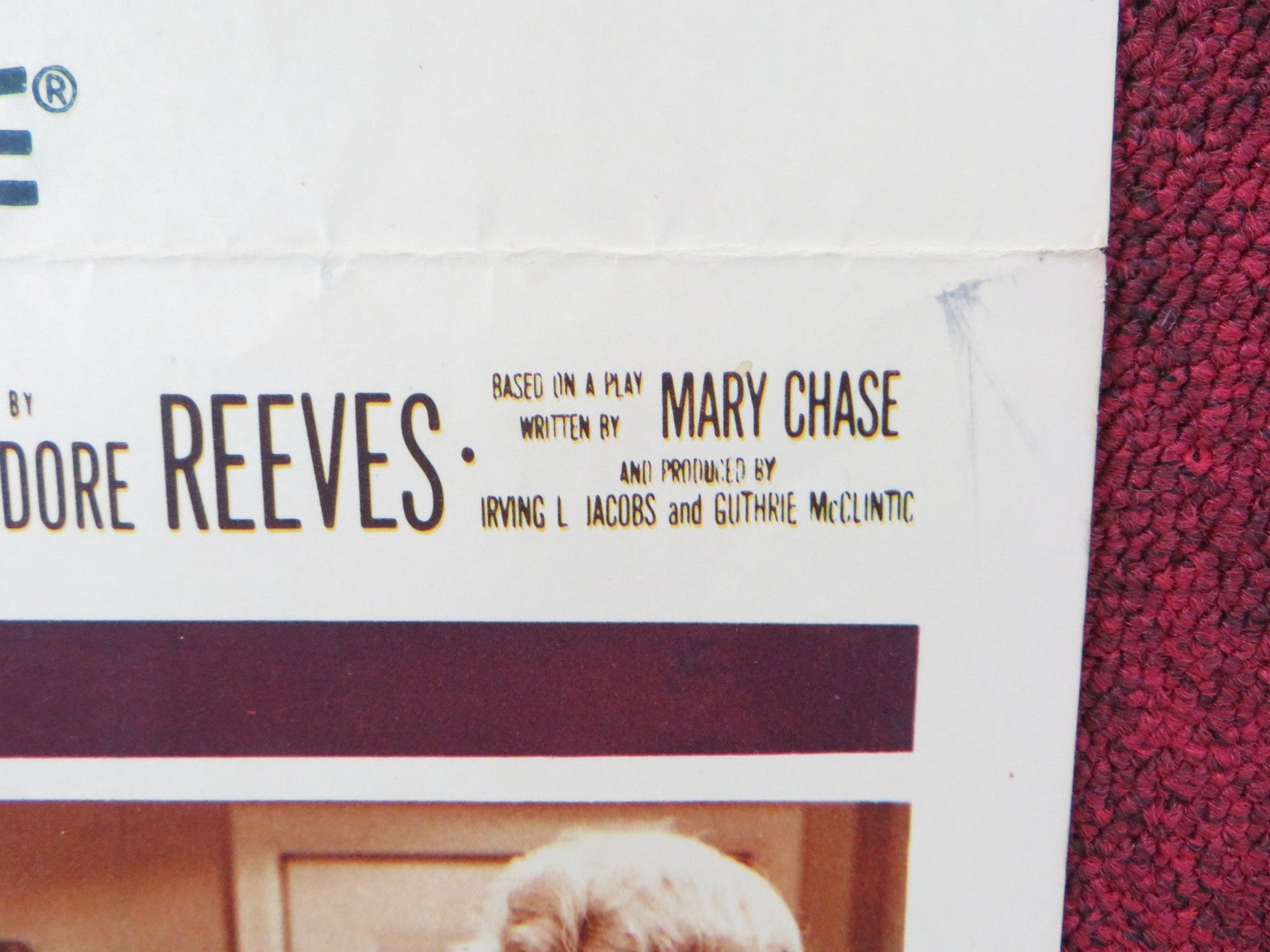 BERNARDINE US INSERT (14"x 36") POSTER PAT BOONE TERRY MOORE JANET GAYNOR 1957 Rendezvous Cinema Movie posters