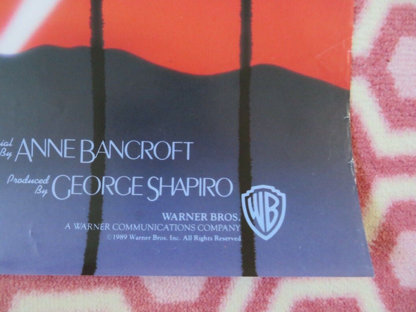 BERT RIGBY YOU'RE A FOOL US ADVANCED ONE SHEET POSTER ROBBIE COLTRANE Movie posters