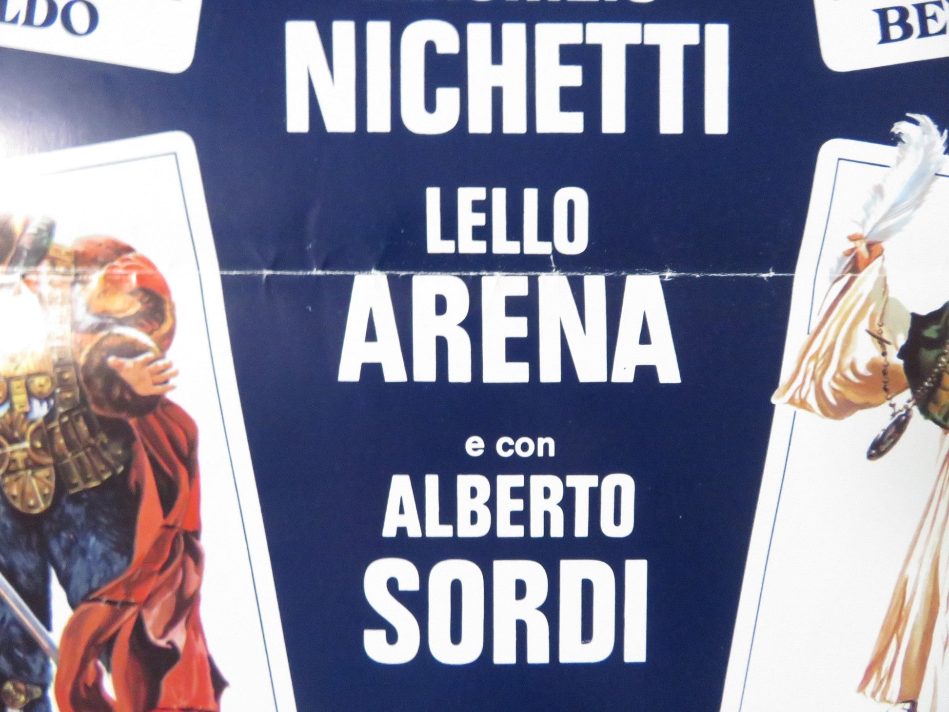 BERTOLDO, BERTOLDINO AND CACASENNO ITALIAN LOCANDINA POSTER UGO TOGNAZZI 1984 Rendezvous Cinema Movie posters