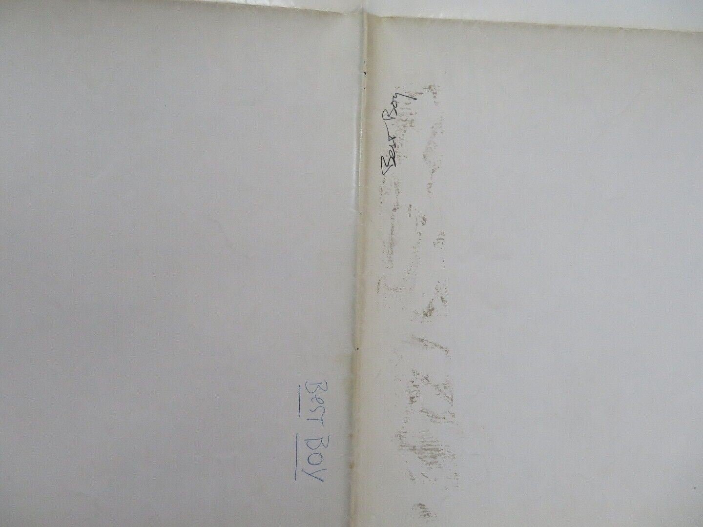 BEST BOY FOLDED US ONE SHEET POSTER IRA WOHL 1979 Movie posters