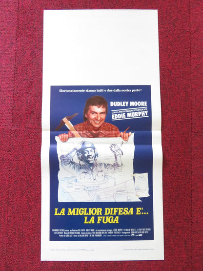 BEST DEFENSE ITALIAN LOCANDINA POSTER EDDIE MURPHY DUDLEY MOORE 1984 Rendezvous Cinema Movie posters