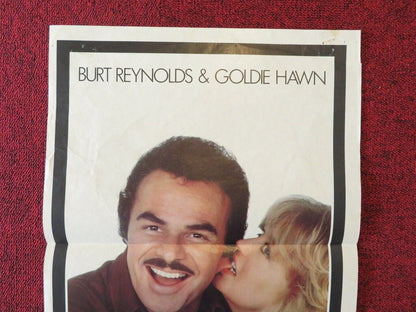BEST FRIENDS FOLDED AUSTRALIAN DAYBILL POSTER Burt Reynolds Goldie Hawn 1982 - Rendezvous Cinema