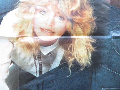 BEST FRIENDS UK QUAD POSTER FOLDED BURT REYNOLDS GOLDIE HAWN 1983 Rendezvous Cinema Movie posters