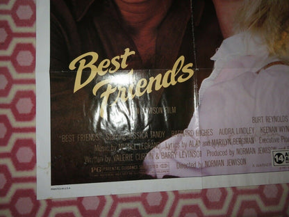 BEST FRIENDS US ONE SHEET POSTER BURT REYNOLDS GOLDIE HAWN 1982 Rendezvous Cinema Movie posters