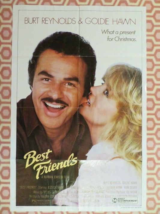 BEST FRIENDS US ONE SHEET POSTER BURT REYNOLDS GOLDIE HAWN 1982 Rendezvous Cinema Movie posters