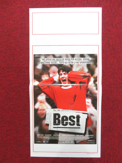 BEST ITALIAN LOCANDINA POSTER GEORGE BEST JOHN LYNCH 2002 Rendezvous Cinema Movie posters