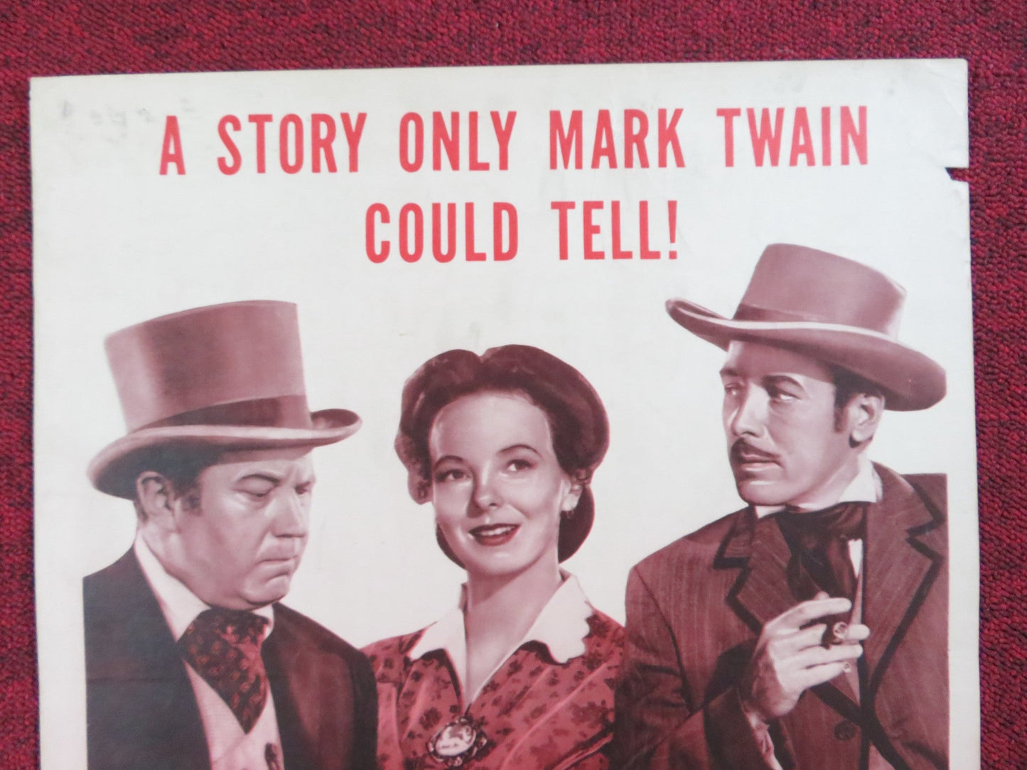 BEST MAN WINS US INSERT (14"x 36") POSTER EDGAR BUCHANAN ANNA LEE 1948 Rendezvous Cinema Movie posters