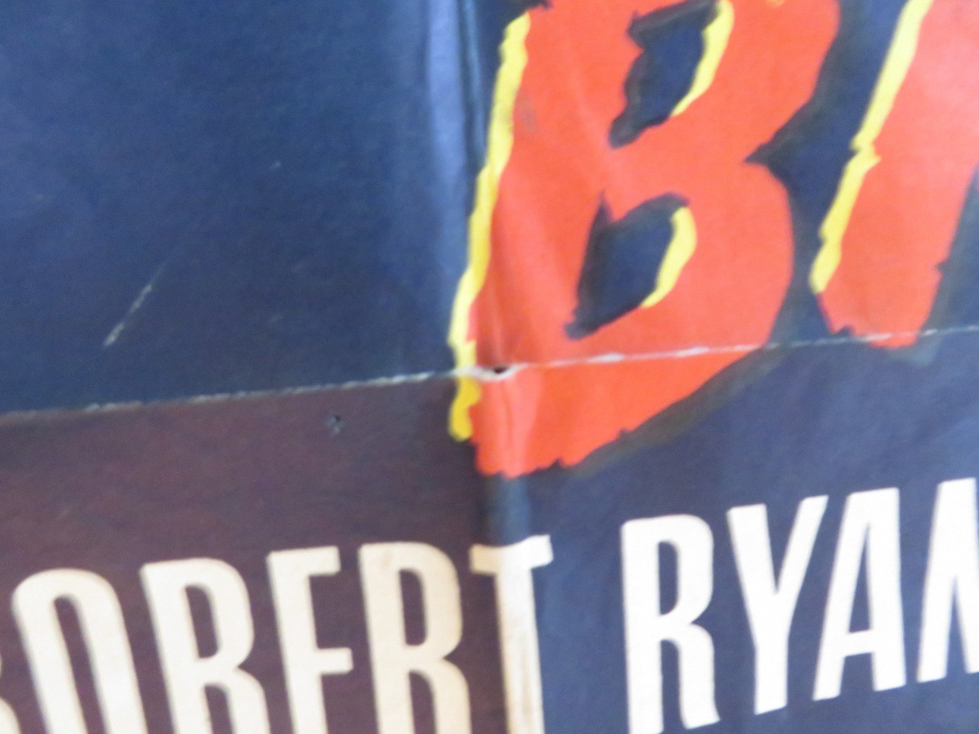 BEST OF THE BADMEN FOLDED US ONE SHEET POSTER ROBERT RYAN CLAIRE TREVOR 1951 Rendezvous Cinema Movie posters