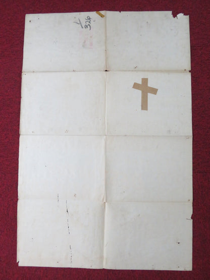 BEST OF THE BADMEN FOLDED US ONE SHEET POSTER ROBERT RYAN CLAIRE TREVOR 1951 Rendezvous Cinema Movie posters