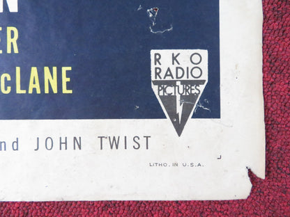 BEST OF THE BADMEN FOLDED US ONE SHEET POSTER ROBERT RYAN CLAIRE TREVOR 1951 Rendezvous Cinema Movie posters