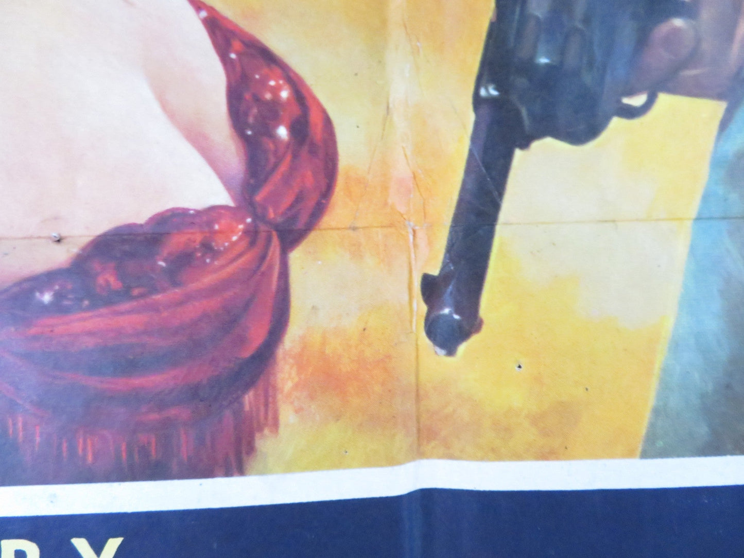 BEST OF THE BADMEN FOLDED US ONE SHEET POSTER ROBERT RYAN CLAIRE TREVOR 1951 Rendezvous Cinema Movie posters