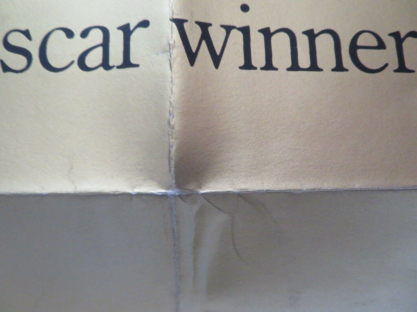 BETRAYAL FOLDED US ONE SHEET POSTER JEREMY IRONS BEN KINGSLEY 1983 - Rendezvous Cinema