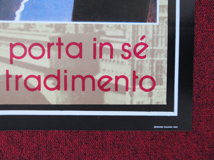 BETRAYAL ITALIAN FOGLIO POSTER JEREMY IRONS BEN KINGSLEY 1984 Rendezvous Cinema Movie posters
