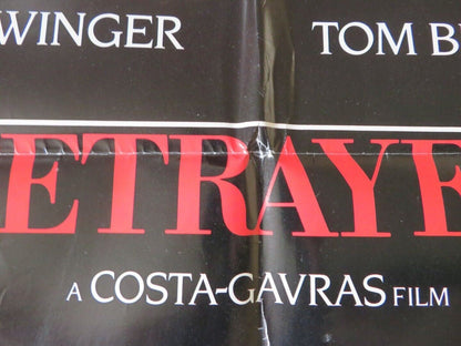 BETRAYED FOLDED US ONE SHEET POSTER DEBRA WINGER TOM BERENGER 1988 Movie posters