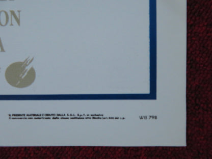 BETSY'S WEDDING ITALIAN FOGLIO POSTER ALAN ALDA MOLLY RINGWALD 1990 Rendezvous Cinema Movie posters