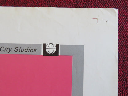 BETTER A WIDOW FOLDED US ONE SHEET POSTER VIRNA LISI PETER MCENERY 1969 Rendezvous Cinema Movie posters