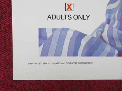 BETWEEN THE COVERS US TRI FOLDED ONE SHEET ROLLED POSTER HEIDI KAPPLER 1973 Rendezvous Cinema Movie posters