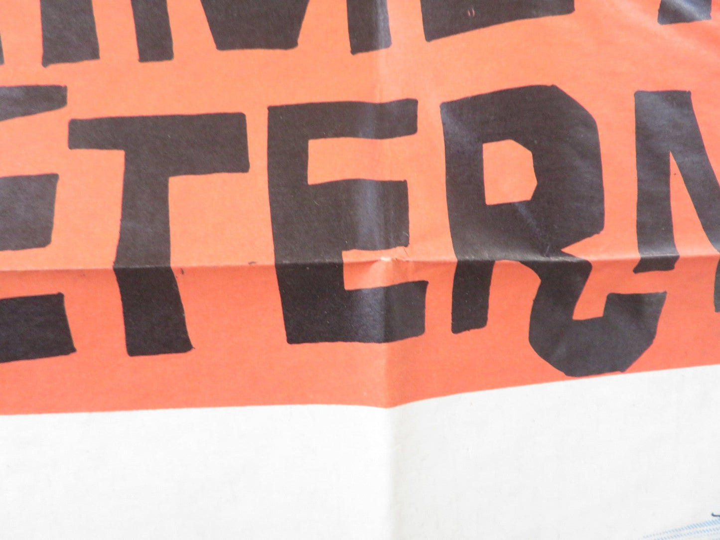 BETWEEN TIME AND ETERNITY FOLDED US ONE SHEET POSTER LILLI PALMER W. BIRGEL 1960 Rendezvous Cinema Movie posters