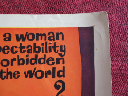 BETWEEN TIME AND ETERNITY US HALF SHEET (22"x 28") POSTER LILLE PALMER 1960 Movie posters