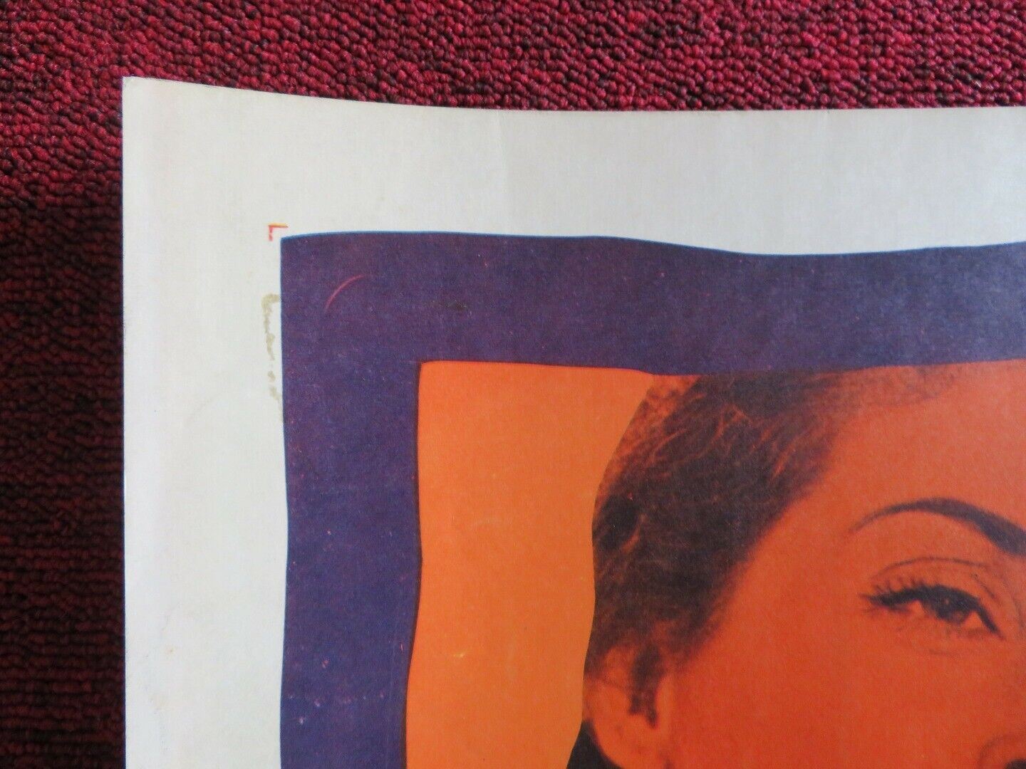 BETWEEN TIME AND ETERNITY US HALF SHEET (22"x 28") POSTER LILLE PALMER 1960 Movie posters