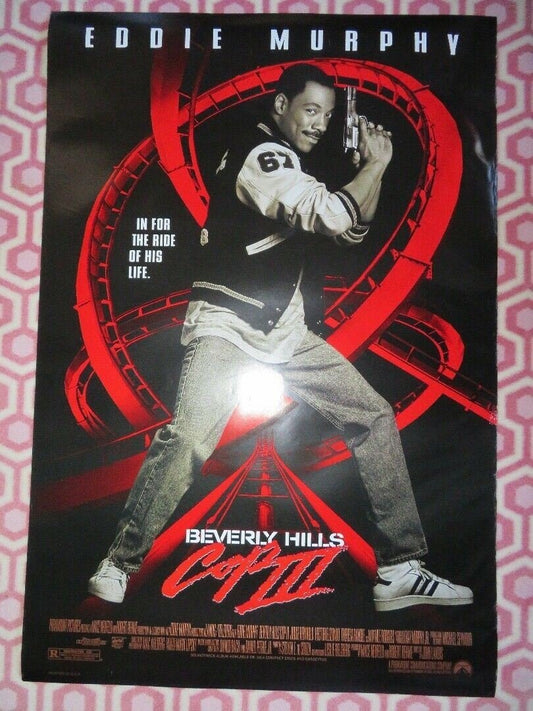 BEVERLY HILLS COP 3 US ONE SHEET ROLLED POSTER EDDIE MURPHY 1994 Rendezvous Cinema Movie posters