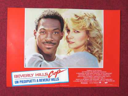 BEVERLY HILLS COP - B ITALIAN FOTOBUSTA POSTER EDDIE MURPHY JUDGE REINHOLD 1985 Rendezvous Cinema Movie posters