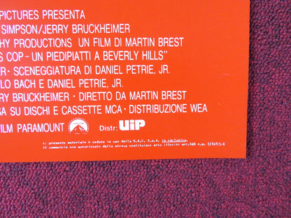 BEVERLY HILLS COP - B ITALIAN FOTOBUSTA POSTER EDDIE MURPHY JUDGE REINHOLD 1985 Rendezvous Cinema Movie posters