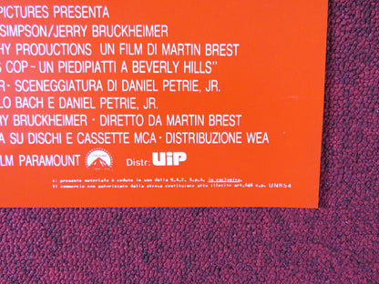 BEVERLY HILLS COP - C ITALIAN FOTOBUSTA POSTER EDDIE MURPHY JUDGE REINHOLD 1985 Rendezvous Cinema Movie posters