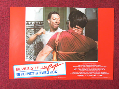 BEVERLY HILLS COP - C ITALIAN FOTOBUSTA POSTER EDDIE MURPHY JUDGE REINHOLD 1985 Rendezvous Cinema Movie posters