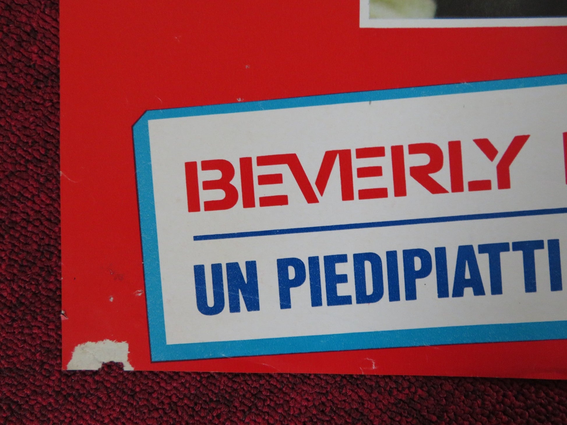 BEVERLY HILLS COP ITALIAN FOTOBUSTA POSTER EDDIE MURPHY JUDGE REINHOLD 1984 Rendezvous Cinema Movie posters