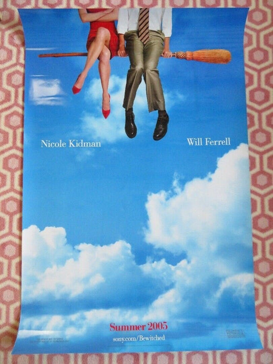 BEWITCHED - A US ONE SHEET ROLLED POSTER WILL FERRELL NICOLE KIDMAN Movie posters
