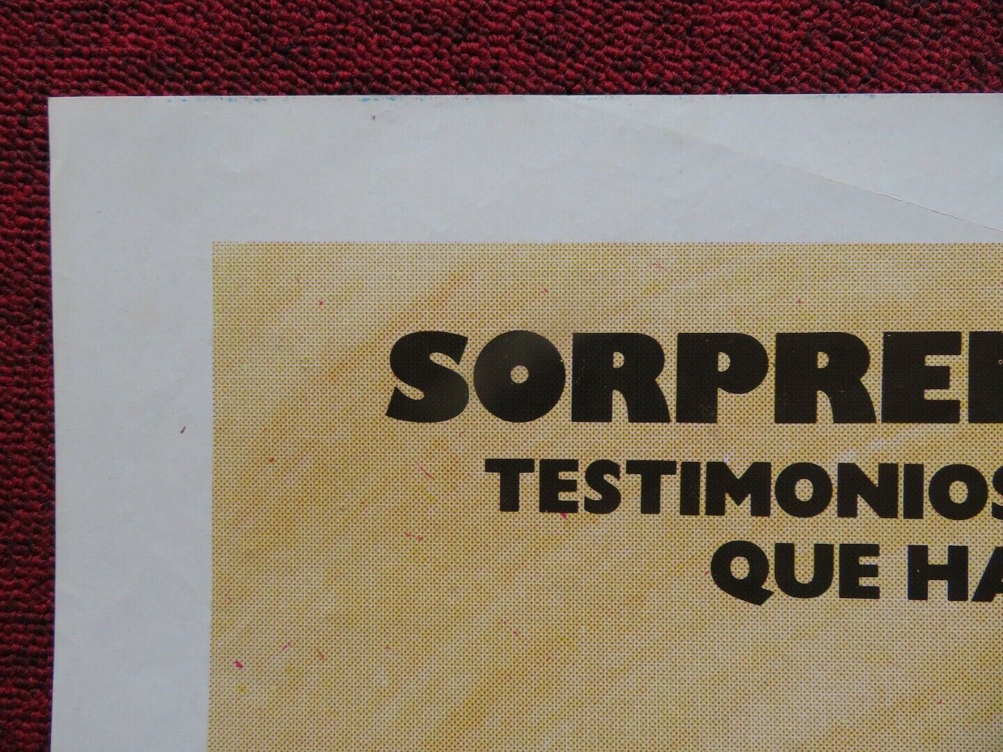 BEYOND AND BACK MEXICO ONE SHEET FOLDED POSTER BRAD CRANDAL VERN ADIX 1978 - Rendezvous Cinema