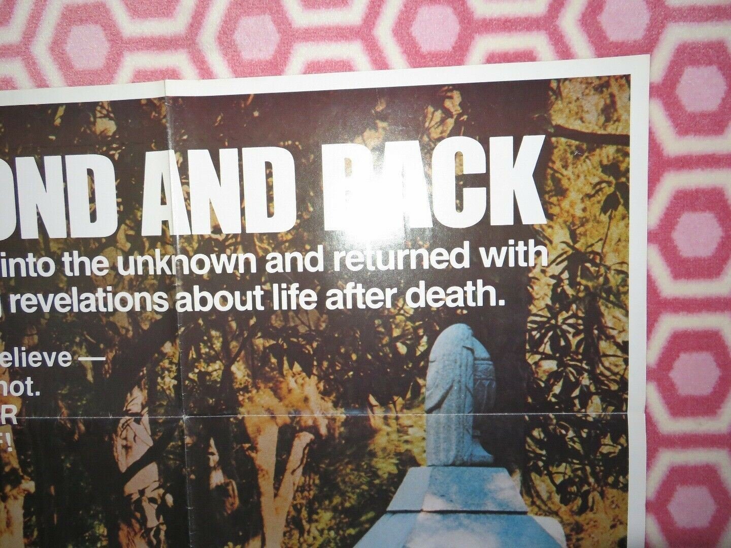 BEYOND AND BACK US ONE SHEET POSTER RALPH WILKERSON JAMES L.CONWAY Movie posters