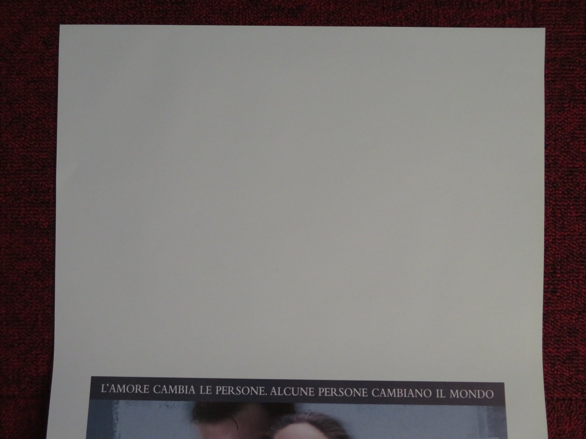 BEYOND BORDERS ITALIAN LOCANDINA POSTER ANGELINA JOLIE CLIVE OWEN 2003 Rendezvous Cinema Movie posters