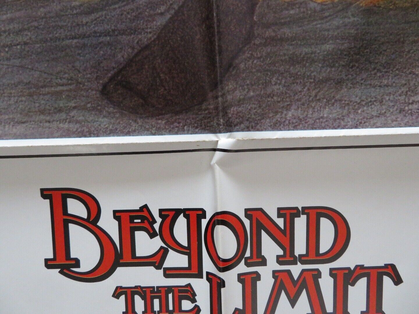 BEYOND THE LIMIT FOLDED US ONE SHEET POSTER MICHAEL CAINE RICHARD GERE 1983 Movie posters