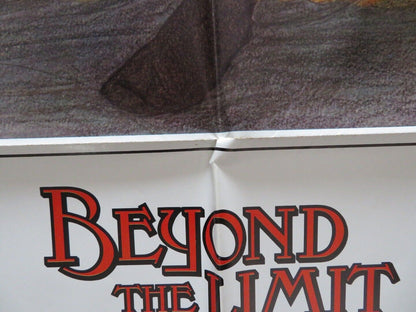 BEYOND THE LIMIT FOLDED US ONE SHEET POSTER MICHAEL CAINE RICHARD GERE 1983 Movie posters
