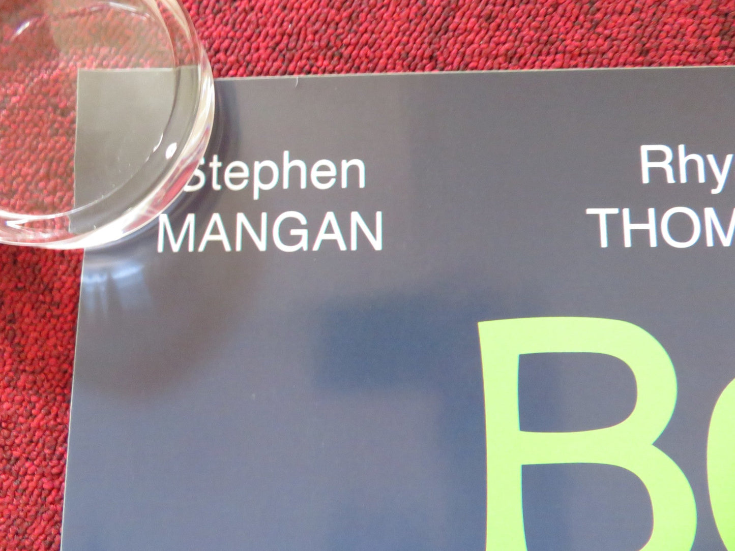 BEYOND THE POLE UK QUAD ROLLED POSTER STEPHEN MANGAN RHYS THOMAS 2009 Rendezvous Cinema Movie posters