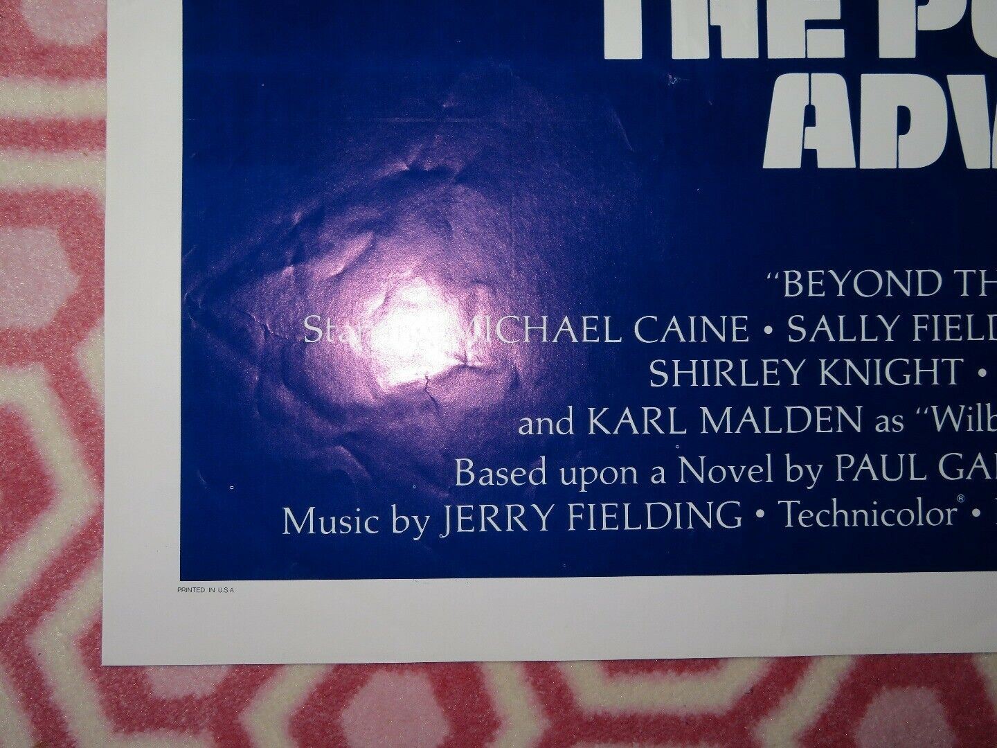 BEYOND THE POSEIDON ADVENTURE FOLDED US ONE SHEET POSTER MICHAEL CAINE 1979 Movie posters