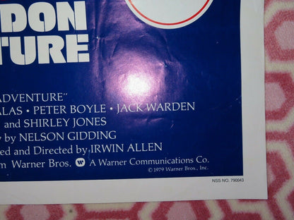 BEYOND THE POSEIDON ADVENTURE FOLDED US ONE SHEET POSTER MICHAEL CAINE 1979 Movie posters