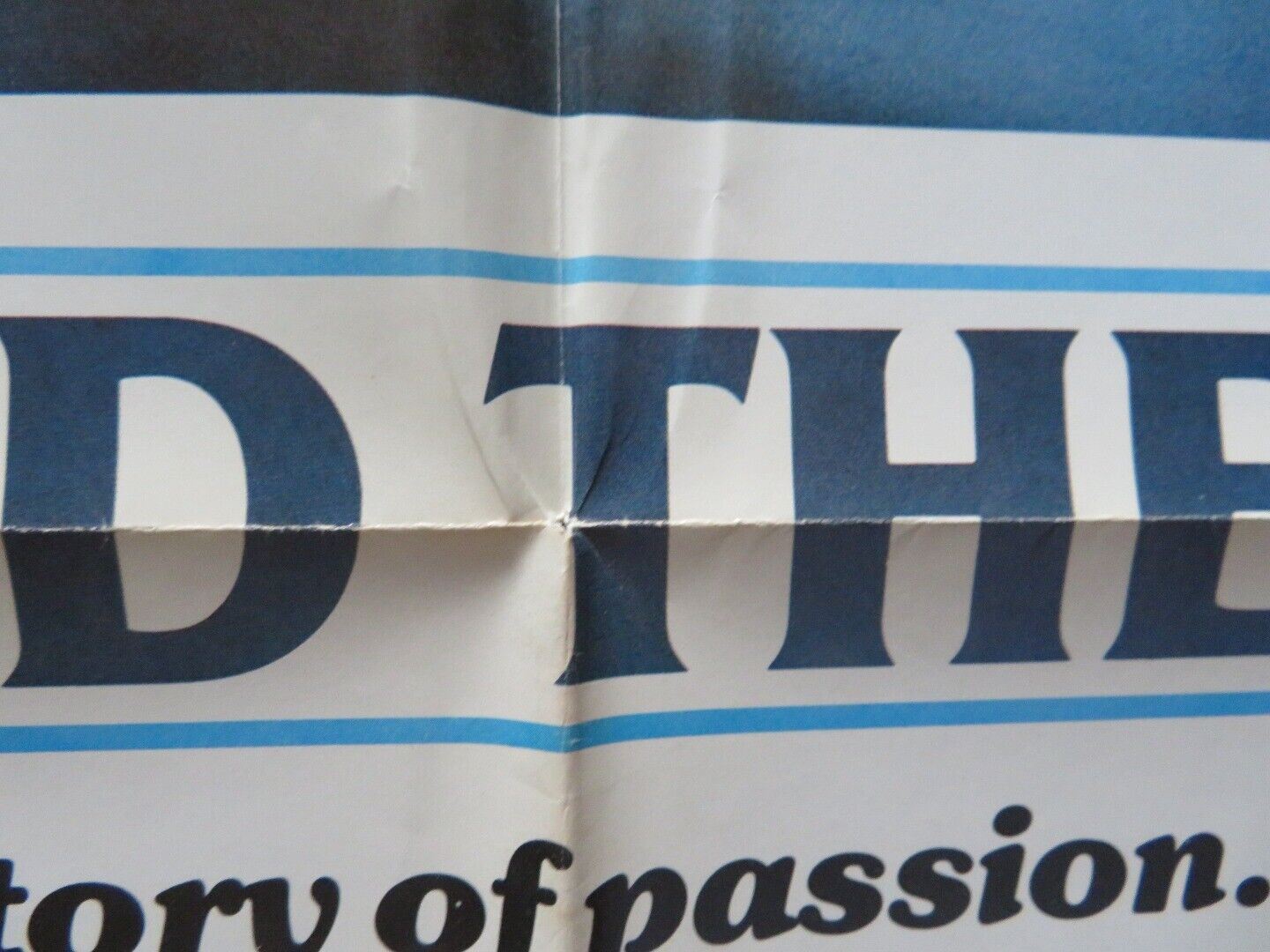 BEYOND THE REEF FOLDED US ONE SHEET POSTER DAYTON KA'NE MAREN JENSEN 1981 Movie posters