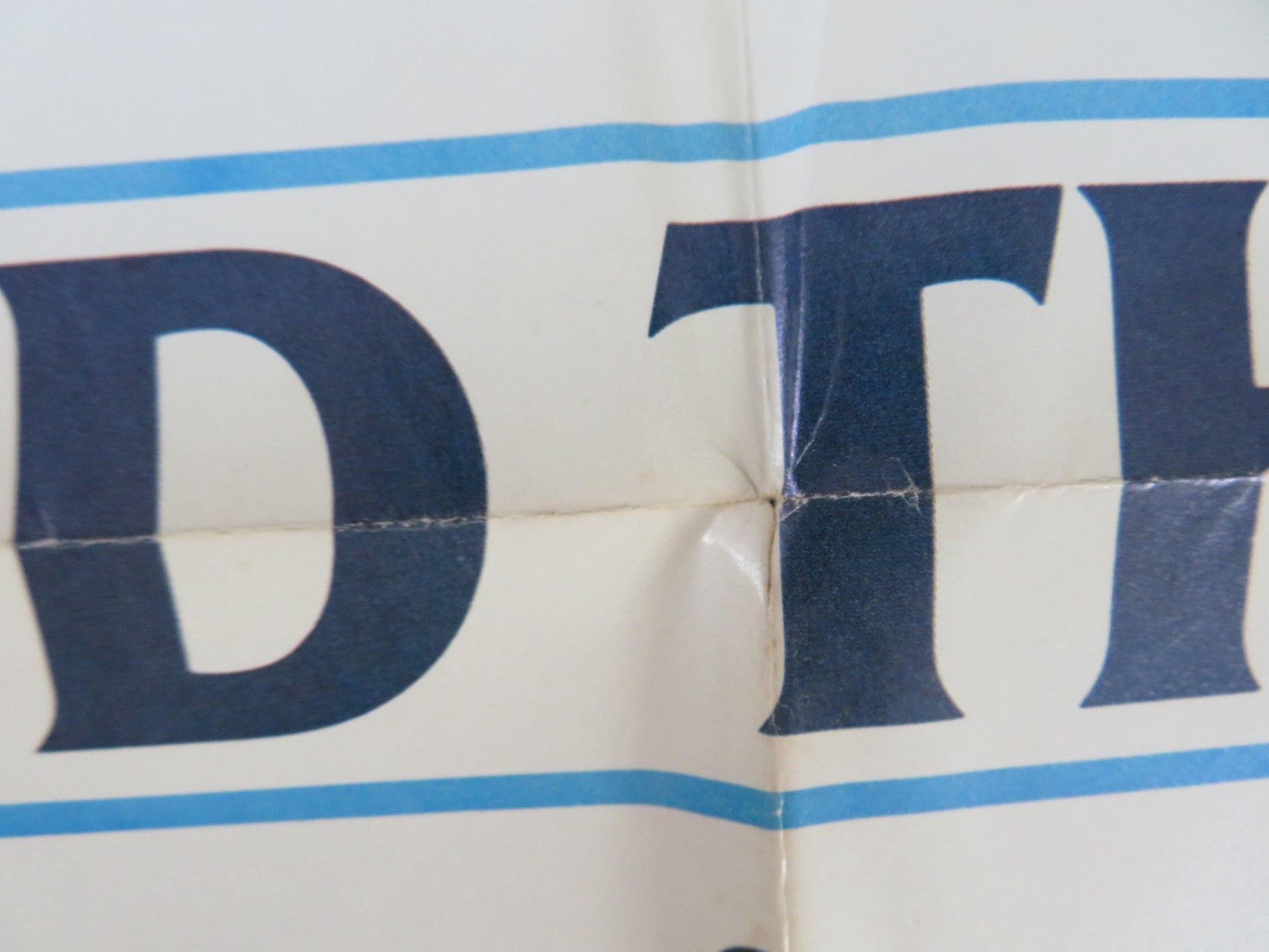 BEYOND THE REEF FOLDED US ONE SHEET POSTER DAYTON KA'NE MAREN JENSON 1980 Rendezvous Cinema Movie posters