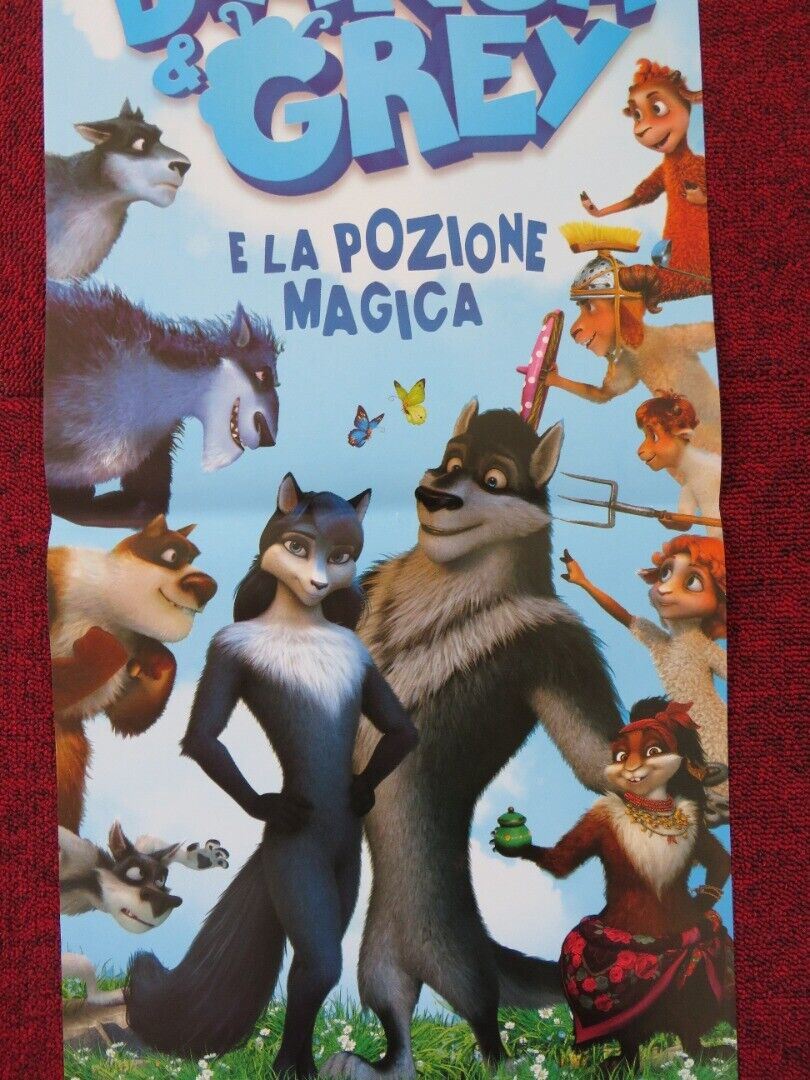 BIANCA AND GREY E LA POZIONE MAGICA ITALIAN LOCANDINA (26.5"x12.5") POSTER 2016 Rendezvous Cinema Movie posters