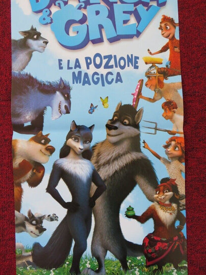 BIANCA AND GREY E LA POZIONE MAGICA ITALIAN LOCANDINA (26.5"x12.5") POSTER 2016 Rendezvous Cinema Movie posters