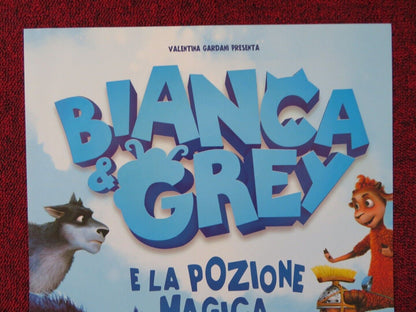 BIANCA AND GREY E LA POZIONE MAGICA ITALIAN LOCANDINA (26.5"x12.5") POSTER 2016 Rendezvous Cinema Movie posters