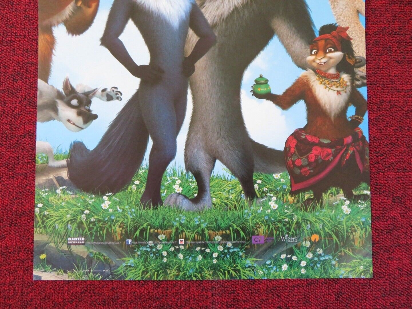 BIANCA AND GREY E LA POZIONE MAGICA ITALIAN LOCANDINA (26.5"x12.5") POSTER 2016 Rendezvous Cinema Movie posters